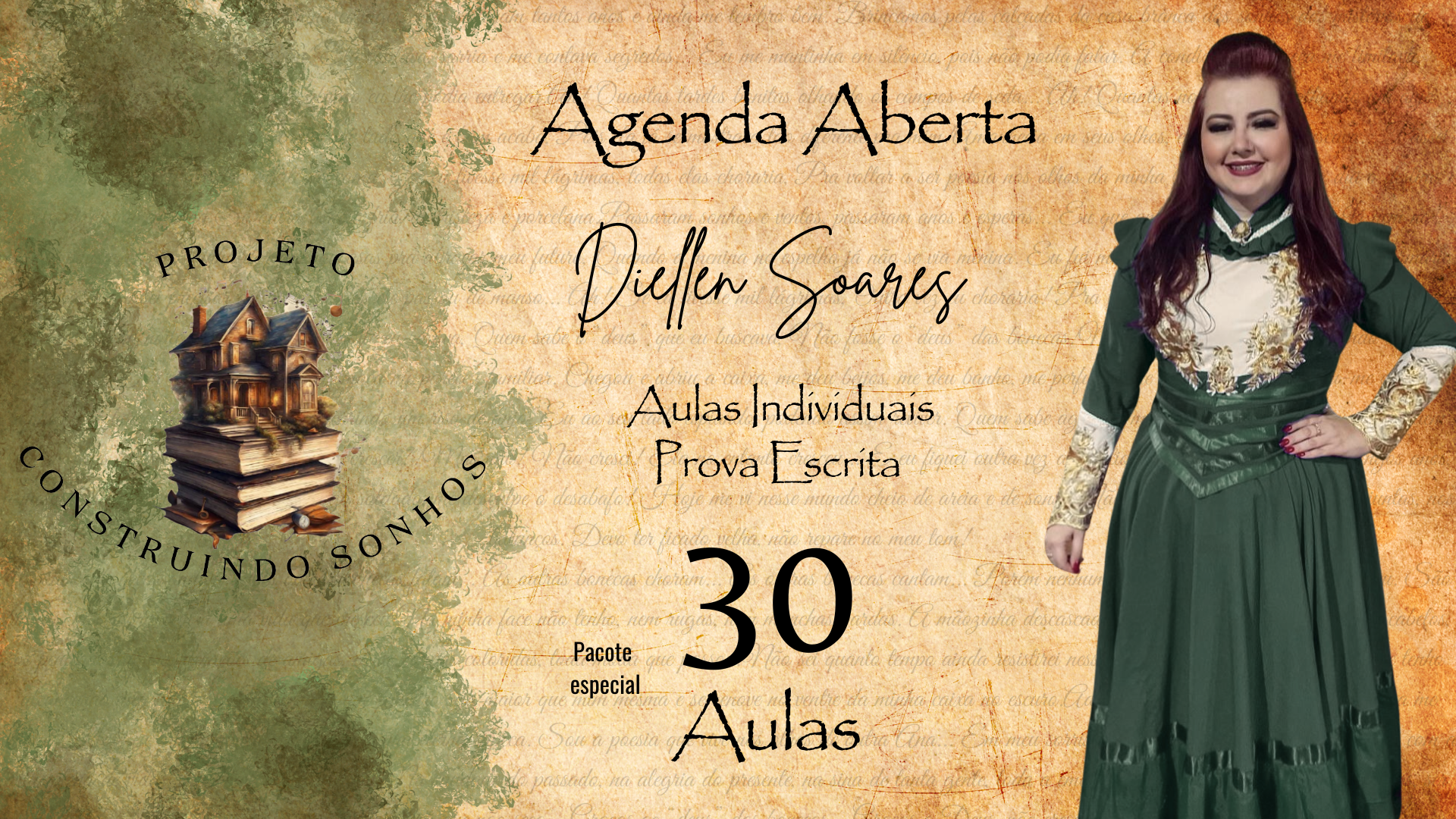 Pacote Especial 30 Aulas de Prova Escrita